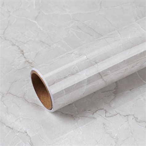 VEELIKE Light Grey Marble Contact Paper – Veelike