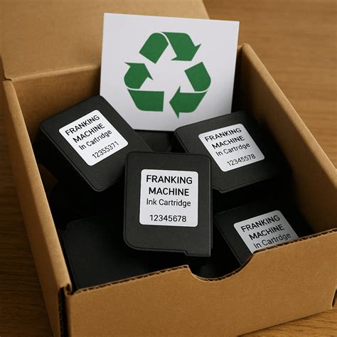 How to Recycle Franking Machine Ink Cartridges | Guide By Mailcoms