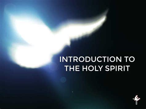 Image result for Holy Spirit Tutorial
