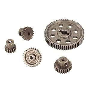 LOOM TREE® 11184 Steel Spur Diff Differential Main Gear Set RC Motor ...