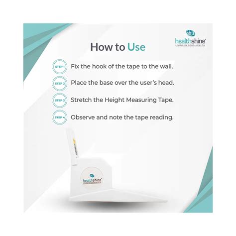 Healthshine Height Measuring Tape - Cureka - Online Health Care ...