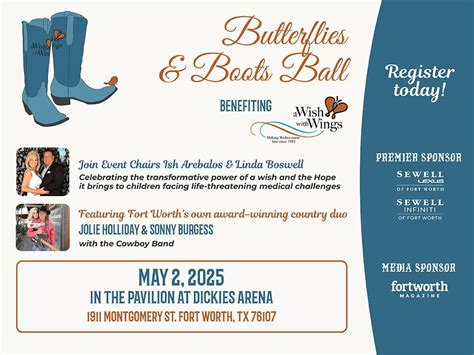 Butterflies & Boots Ball , Dickies Arena, Fort Worth, 2 May 2025 ...