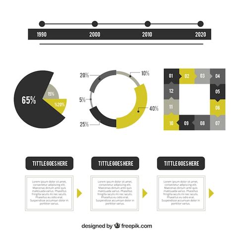 Elegante infografica | Vettore Gratis