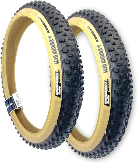 Buy 2 Vee Tire Crown GEM 20x2.25 Skinwall Bike Tires with Multi Purpose ...
