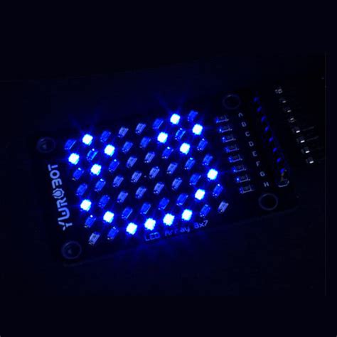 Image result for Blue LED Dot-Matrix Display for Arduino How to Program It