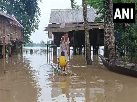 Floods, landslides cause destruction in Northeastern states; IMD ...