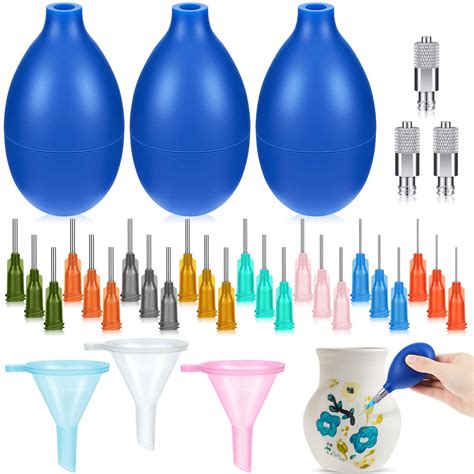 Buy Frienda 3 Sets Slip Trailer Bottle for Pottery Glaze Precision Tip ...