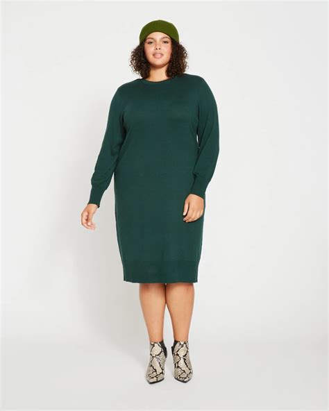 15 Plus Size Sweater Dresses to Keep You Fashionably Warm & Cozy | The ...