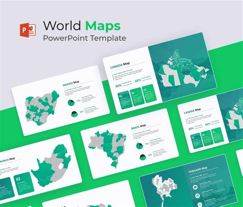 Image result for Free PowerPoint Templates World Map