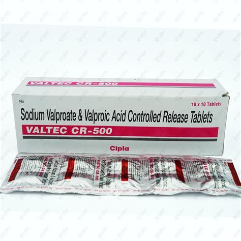 Valtec CR 500mg Tablet (10's) – ETABX