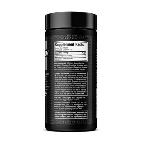 Image result for MuscleTech Caffeine