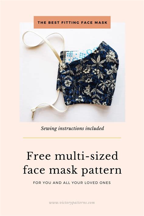 Image result for Free Pattern for Mask