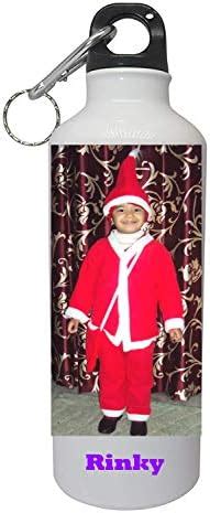 K1Gifts Aluminium Your Photo Personalised Printed Sports Sipper/Water ...