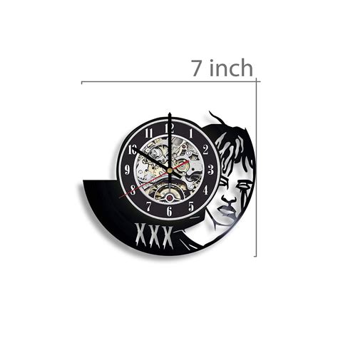 Buy Xxxtentacion Vinyl Record Wall Clock, Xxxtentacion Singer ...
