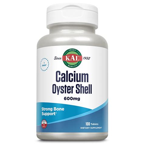 Snapklik.com : KAL Calcium Oyster Shell Tablets