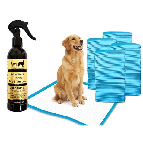 Patch & Marshall Floor Sticking XL Dog Training Pad, 60x90 cm Heavy ...