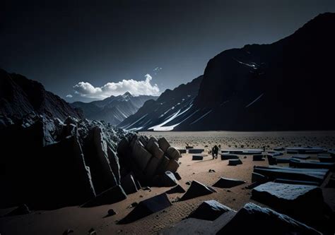 Biblical scene in the desert | Premium AI-generated image