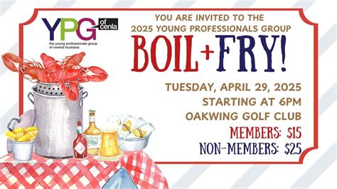 YPG Boil & Fry - Annual Seafood Boil & Fish Fry, OakWing Golf Club ...
