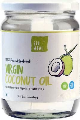 Ecoheal Cold Processed Virgin, Extracted from Coconut Milk by ...