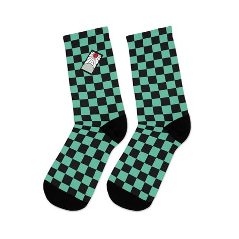 Buy Demon Slayer Socks Anime Demon Slayer Tanjiro Anime Socks for Anime ...