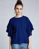Buy Navy Blue Tops for Women by HARPA Online | Ajio.com
