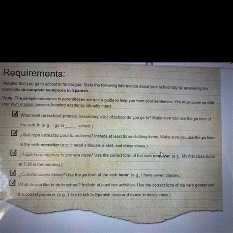 please give me an example for each one - brainly.com