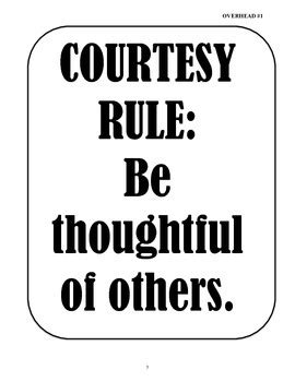 Image result for Lesson 1 Courtesy