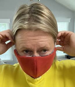 Image result for Fleece Face Mask Pattern