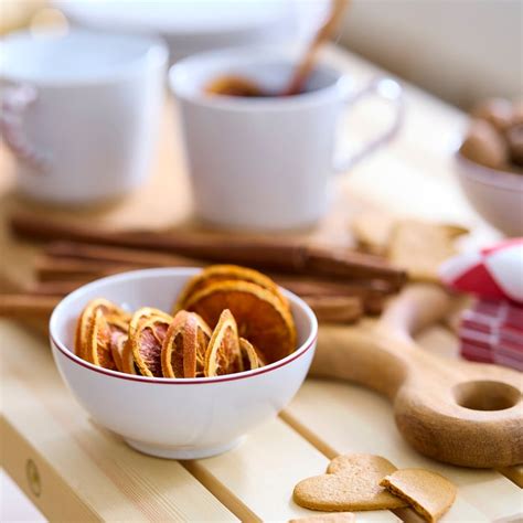 VINTERFINT bowl, white/red, 13 cm (5") - IKEA