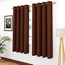 Buy Story@Home Blackout Faux Silk Plain Solid 1 Piece Window Curtain ...