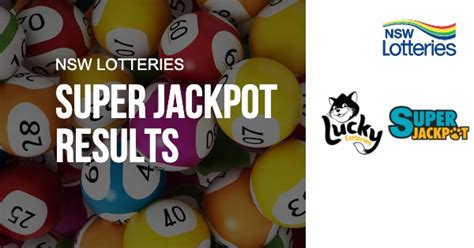 super jackpot lotteries