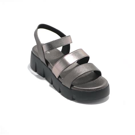 Gun Metal Dual Strap Platform Heel – Koblerr