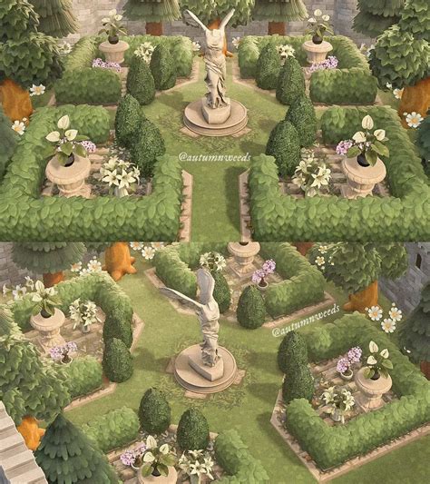 10 Breathtaking Animal Crossing (ACNH) Garden Design Ideas for | Animal ...