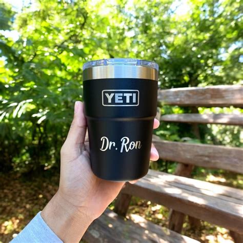 Personalized Yeti 16oz Stackable Cup Gift for Him Her Birthday ...