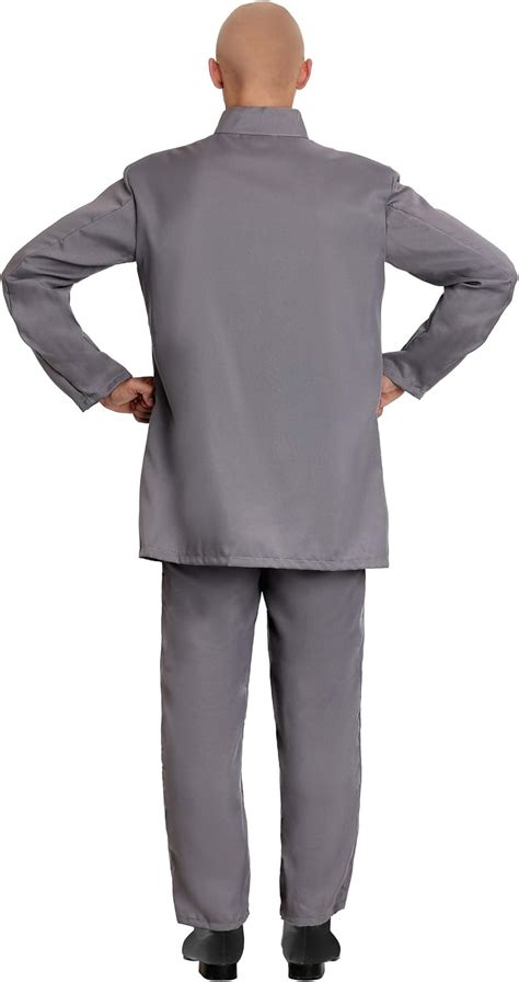Buy Adult Deluxe Grey Suit Costume Evil Man Suit Outfit Online at ...