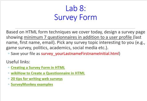 Image result for How to Program a Survey On HTML Notepad