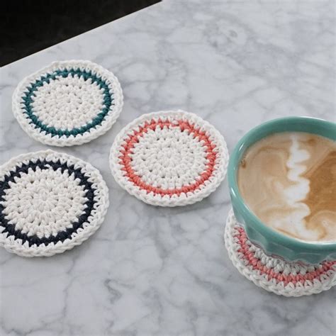 Crochet Coaster Tutorial 的图像结果