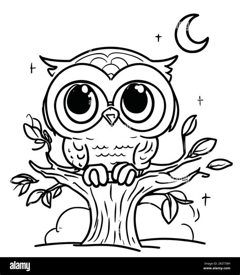 Night Owl Coloring Pages