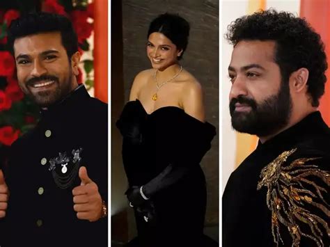 Oscars Champagne Carpet: Deepika Padukone Stuns In Black, 'RRR' Stars ...