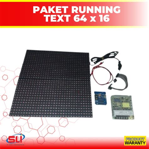 Spesialis Running Text LED Indoor/Outdoor dan Jam Sholat Mesjid - Panel ...