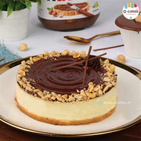 NUTELLA BAKED CHEESECAKE