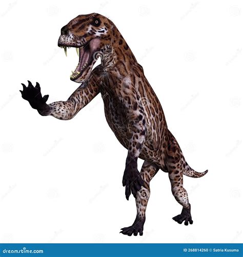 Lycaenops Isolated Dinosaur 3d Render Stock Photo - Illustration of side, generated: 268814260