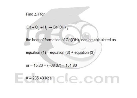 The enthalpy of formation of CO,(g), H,O() and propene are -393.5, -285 ...