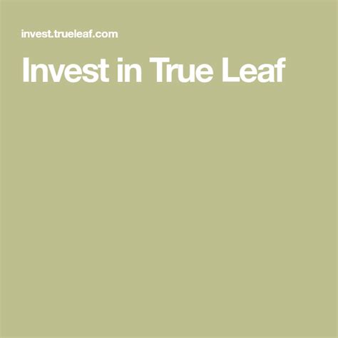 true leaf medicine international