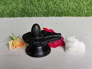 Buy Black Color Narmadeshwar Shivling. Maa Narmada Shivling. 2 inch ...