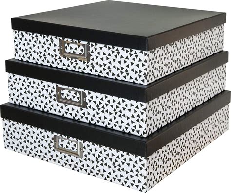 Soul & Lane Christmas Decorative Cardboard Storage Boxes Set - India | Ubuy