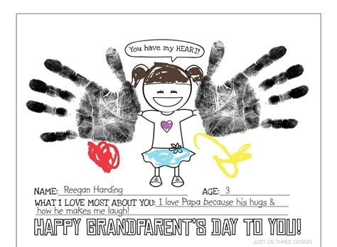 Grandparents Day Crafts Printables