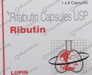 Buy Ributin 150 MG Capsule (6) Online & Save Up to 24% at PharmEasy