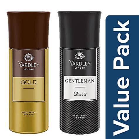 Buy Yardley London Gentleman Classic Deodorant - For Men 150 ml + Gold ...