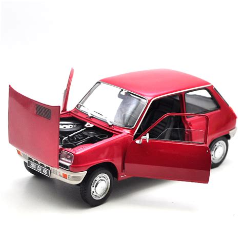 Alloy vehicle toy for 1:18 NOREV Renault 5 Alpine Renault 1976 simulat ...